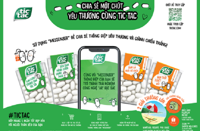 Chia sẻ yêu thương cùng Tic Tac