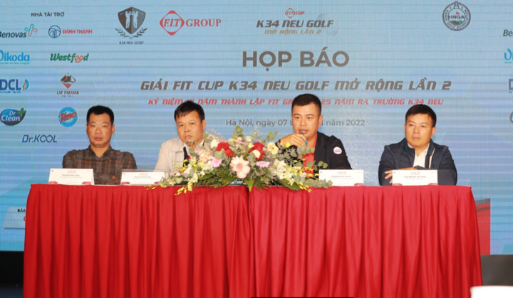 Hấp dẫn tranh tài giải FIT CUP - K34 NEU Golf mở rộng 