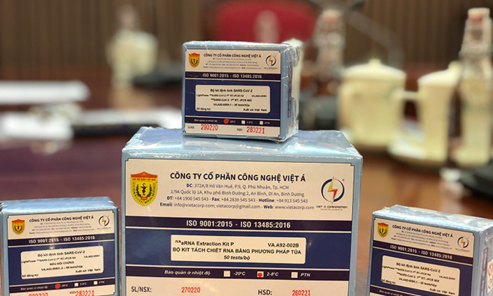 Ba bệnh viện tại TP.HCM mua kit test COVID-19 của Công ty Việt Á