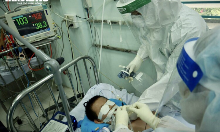 Ảnh: Bên trong Khoa COVID-19 điều trị cho trẻ em đầu tiên tại TP.HCM