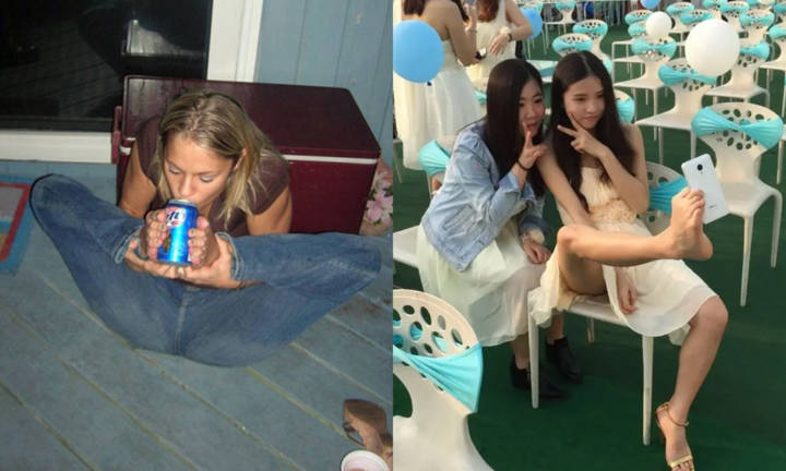 Muôn kiểu vô tư quá mức khiến người nhìn muốn 'độn thổ' giùm vì ngượng