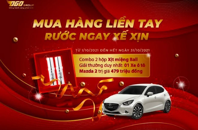 'Mua hàng liền tay - Rước ngay xế xịn' cùng Tập đoàn OGO