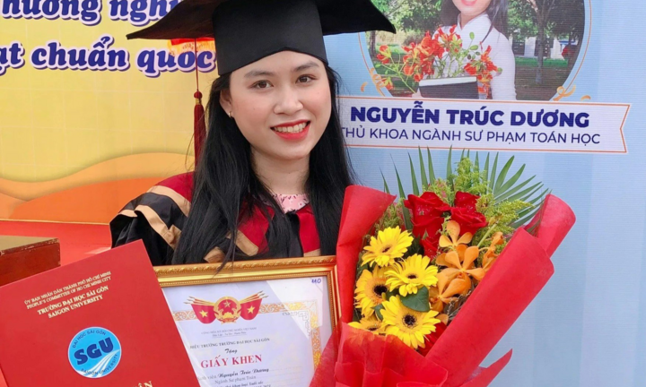 Cô giáo tập sự là thủ khoa tốt nghiệp đại học