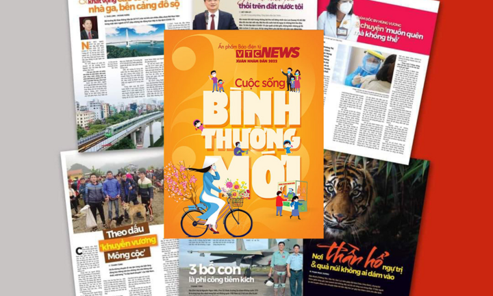 Mời bạn đọc mua ấn phẩm Tết 'Cuộc sống bình thường mới' của VTC News