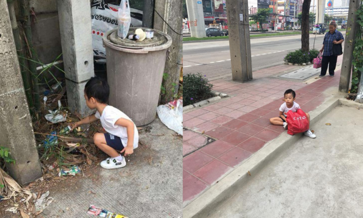 Không chịu học, cậu bé được bố mẹ chiều ý cho đi nhặt rác kiếm tiền và cái kết