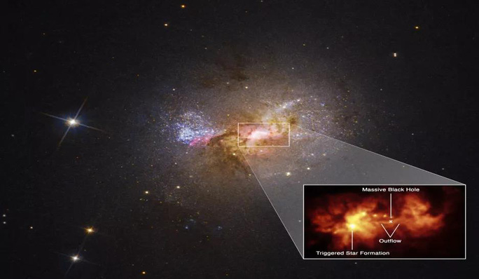 Lần đầu chụp được lỗ đen 'quái vật'