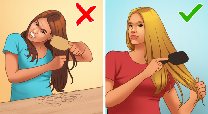 10 sai lầm cực phổ biến khiến mái tóc trở nên xấu xí