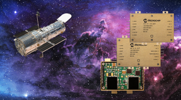 Microchip ra mắt dòng sản phẩm bộ chuyển đổi điện chịu bức xạ đầu vào 28V