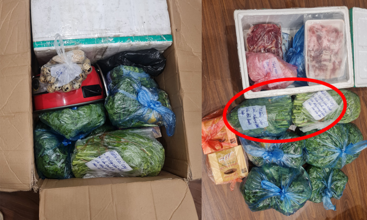 Mở thùng đồ mẹ gói theo khi rời quê, cô gái cay mắt với giấy 'hướng dẫn sử dụng'