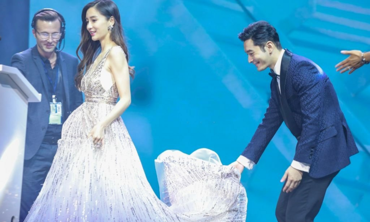 Loạt khoảnh khắc thời trang ấn tượng của Huỳnh Hiểu Minh và Angelababy