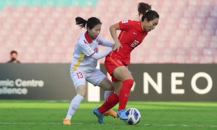 Thua Trung Quốc, tuyển nữ Việt Nam tranh vé vớt dự World Cup 