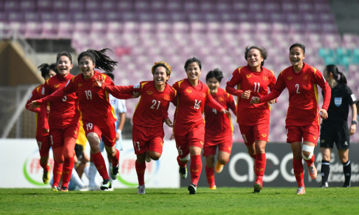 Tuyển nữ Việt Nam giành tấm vé lịch sử dự World Cup 2023