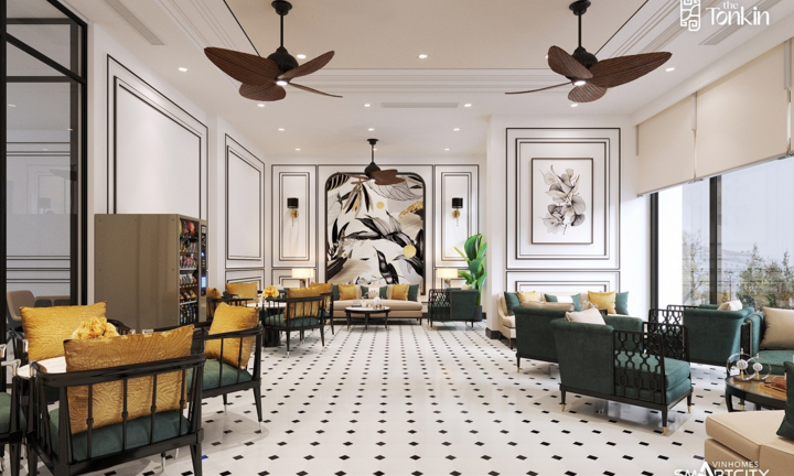 Dấu ấn Indochine kiêu hãnh giữa thành phố quốc tế sắc màu Vinhomes Smart City