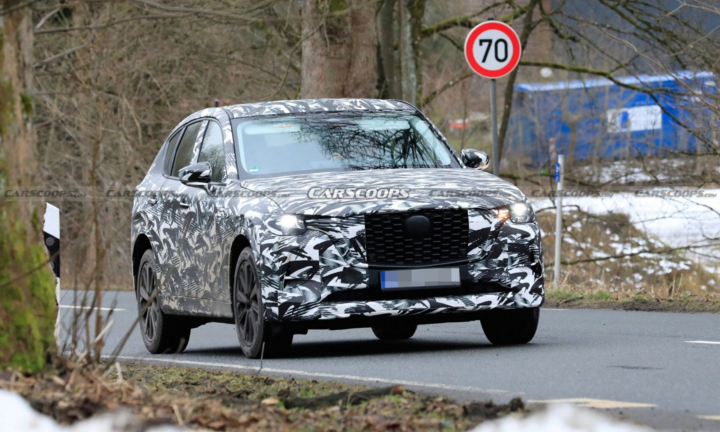 Lộ diện hình ảnh Mazda CX-60 sắp được ra mắt