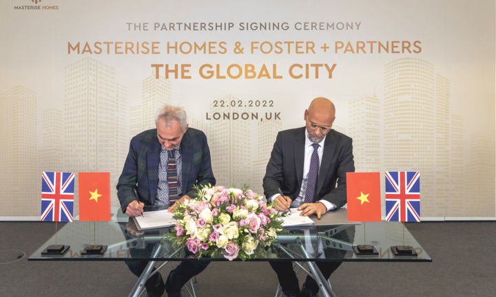 Masterise Homes hợp tác Foster + Partners thiết kế khu đô thị the Global City