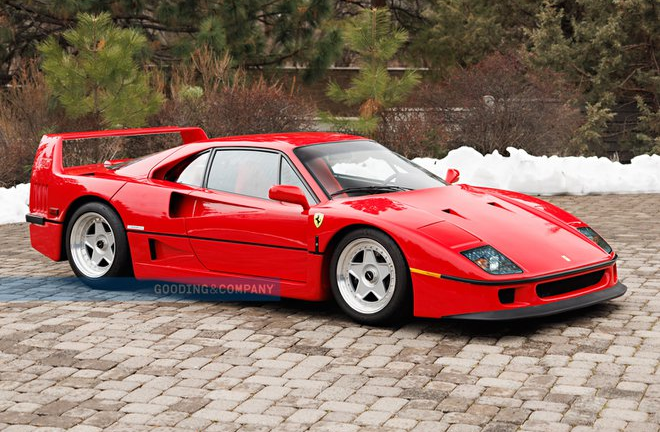 Chiếc Ferrari F40 hàng hiếm có giá hơn 2,8 triệu USD