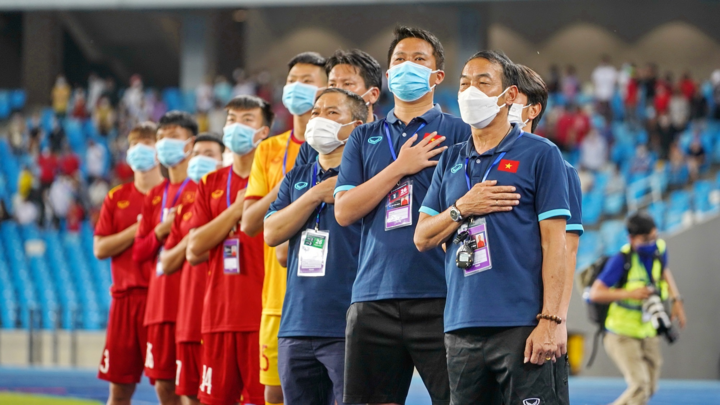 U23 Việt Nam mừng công ở TP.HCM