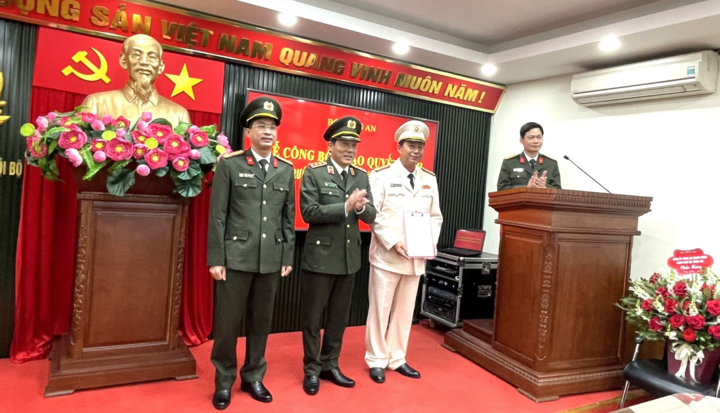 Phó Giám đốc Công an Đà Nẵng giữ chức Phó Cục trưởng An ninh Chính trị nội bộ