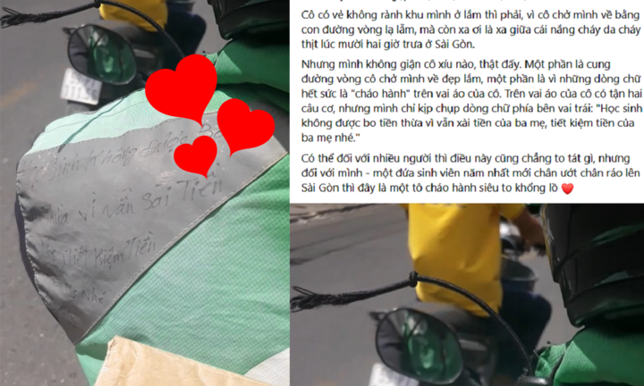 Nữ tài xế in lên vai áo yêu cầu khách ‘không được bo tiền thừa’ gây xôn xao MXH