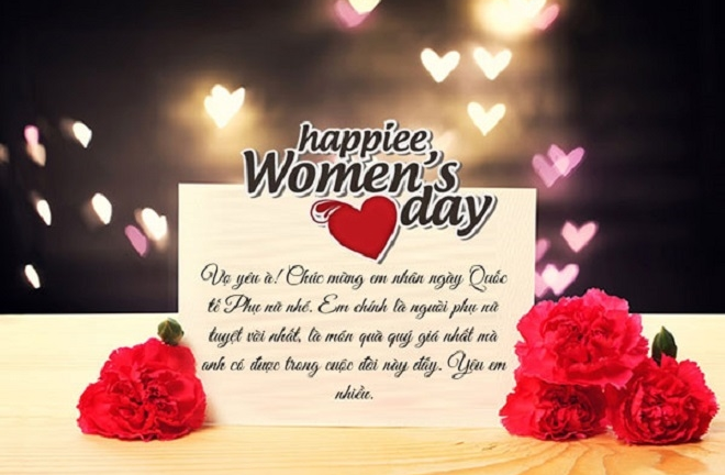 Thiệp chúc mừng 8/3 đẹp và ý nghĩa cho ngày Quốc tế Phụ nữ