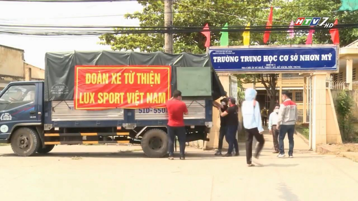 Lux Sport và hành trình vượt hơn 1600km để đến với trường THCS Nhơn Mỹ