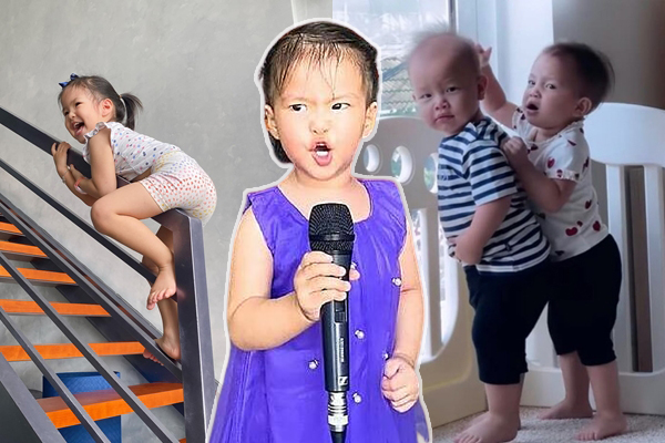 Trend 'không đẻ con gái đời không nể' và loạt ảnh 'thùy mị' của ái nữ nhà sao