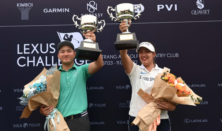 Nguyễn Anh Minh, Nguyễn Thảo My vô địch Lexus Challenge 2022