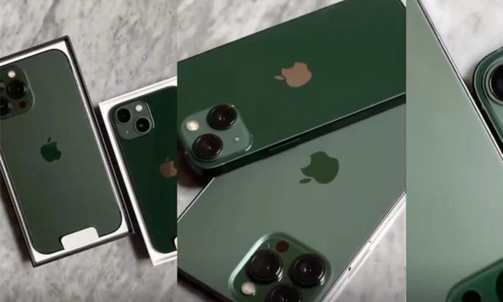 Video: Cận cảnh iPhone 13 màu mới Green Alpine đẹp mê hồn