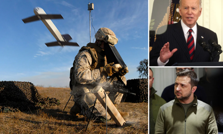 Mỹ viện trợ máy bay không người lái Switchblade cho Ukraine