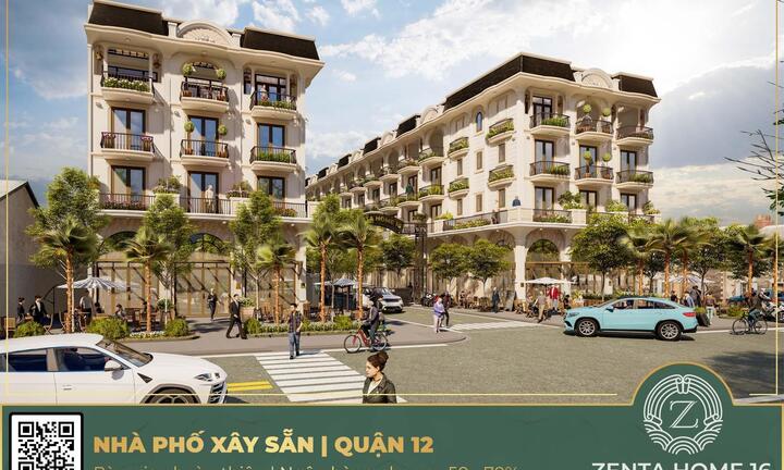 Nhà phố khai thác Zenta Home 16 bảo hành tới 24 tháng
