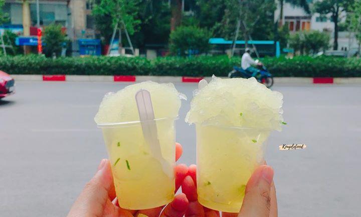 Kem chanh đá bào: Thức uống dịu mát những buổi tan trường thời thơ ấu