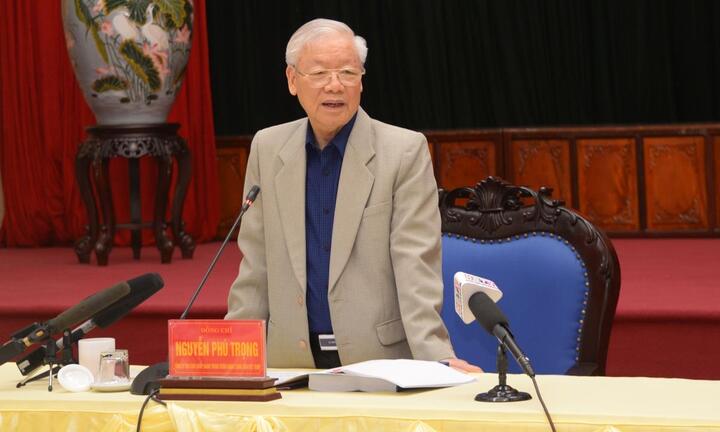 Toàn văn phát biểu của Tổng Bí thư Nguyễn Phú Trọng dịp về làm việc tại Hòa Bình