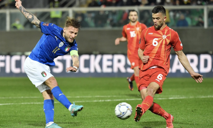 Thủng lưới phút 92, Italy vỡ tan cơ hội dự World Cup 2022