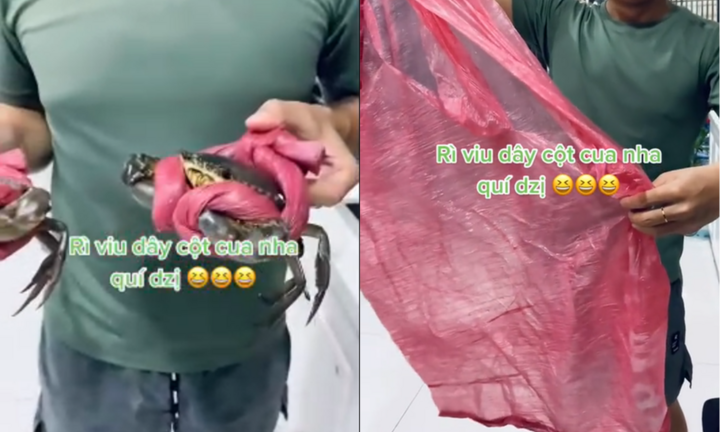 Khách mua cua về phát hiện được tặng kèm ‘quà’, dân mạng rôm rả ‘lời quá rồi’