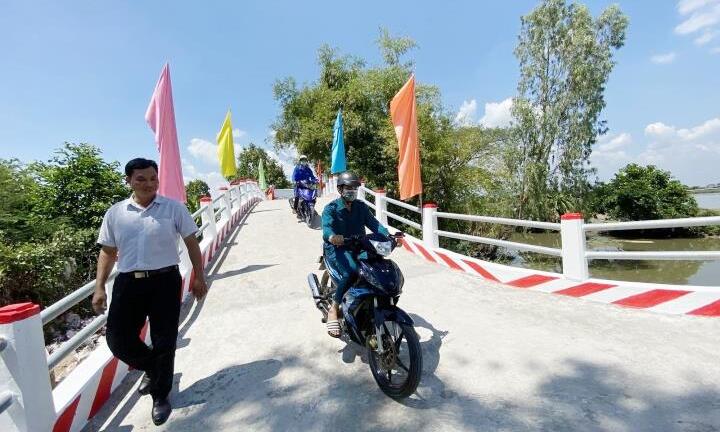 Khánh thành 4 cây cầu Hy Vọng ở Cần Thơ trị giá gần 100 tỷ đồng