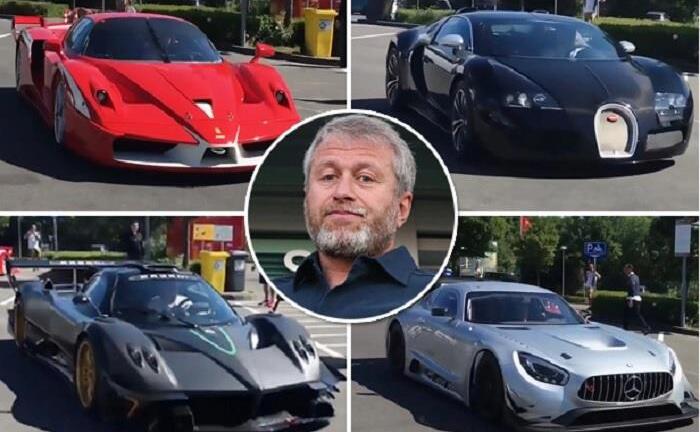 Bộ sưu tập siêu xe của tỷ phú Nga Roman Abramovich