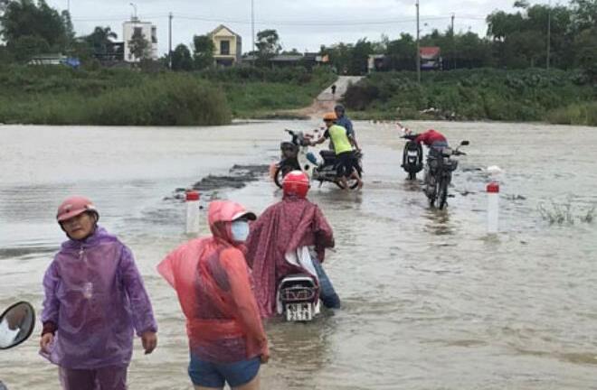 Thời tiết ngày 4/4: Miền Trung mưa to đến rất to, đề phòng lũ quét và sạt lở đất