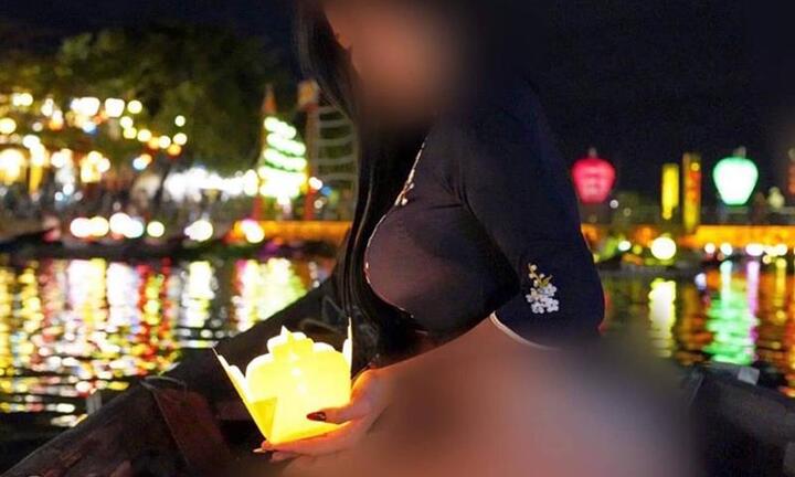 Truy tìm nữ du khách tạo dáng phản cảm ở phố cổ Hội An 