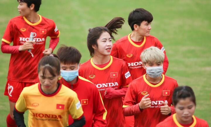 Tuyển nữ Việt Nam được đặc cách khi tập huấn ở Hàn Quốc