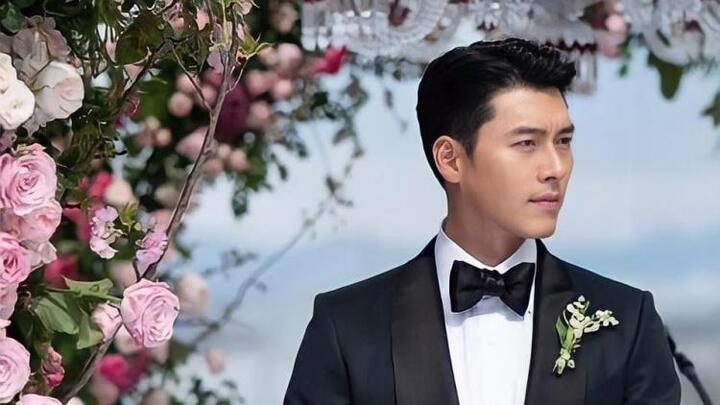 Ngất ngây trước vẻ điển trai của Hyun Bin trong đám cưới với Son Ye Jin
