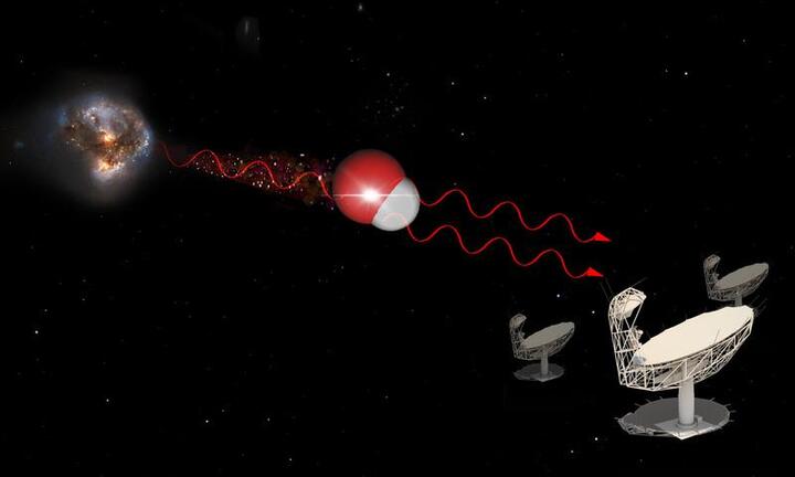 Phát hiện tia laser cực mạnh bắn xuyên không gian