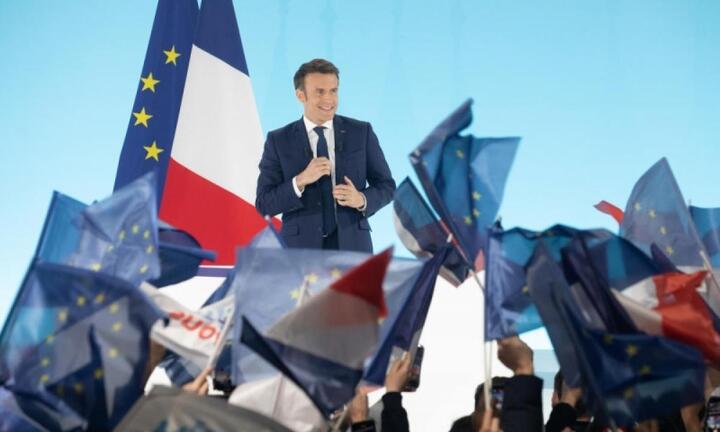 Ông Emmanuel Macron chiến thắng vòng một bầu cử Tổng thống Pháp