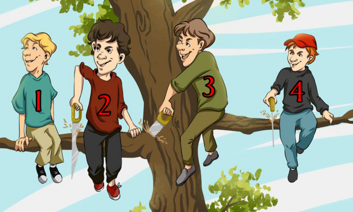 Đố bạn: Ai trong bức hình là người ngốc nhất?