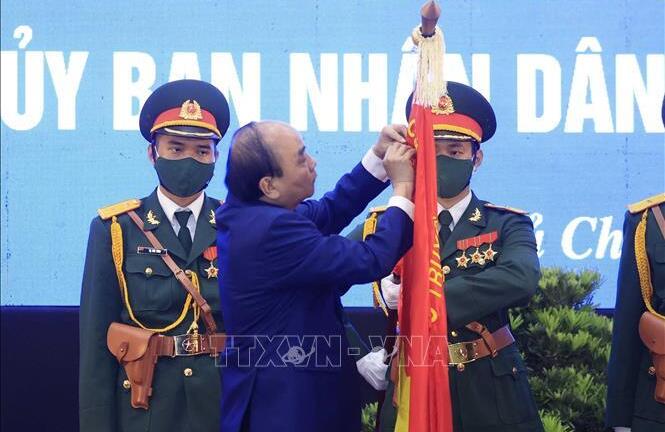 Chủ tịch nước dự lễ đón nhận Huân chương Lao động hạng Ba tại huyện Củ Chi