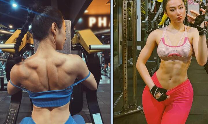 Thân hình cuồn cuộn cơ bắp của Angela Phương Trinh