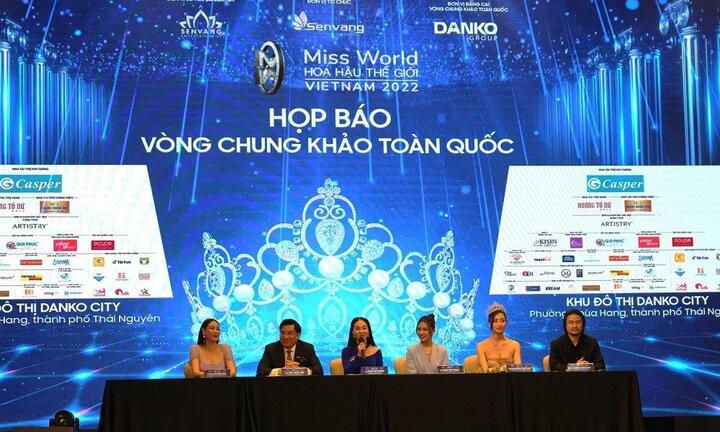 Chung khảo toàn quốc Miss World Vietnam 2022 tại Danko City Thái Nguyên