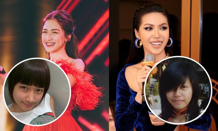 Sao Việt khoe ảnh thời ngố tàu, giật mình với nhan sắc của Hòa Minzy và Minh Tú