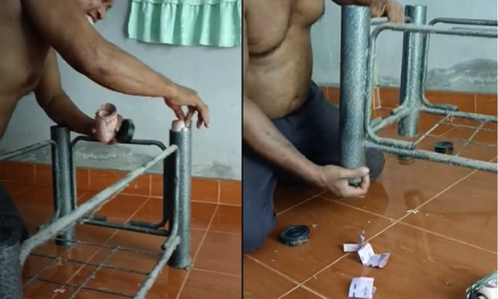 Chân bàn ‘mọc’ ra tiền và sự thật khiến dân tình cười ngất, đòi mua ngay một cái