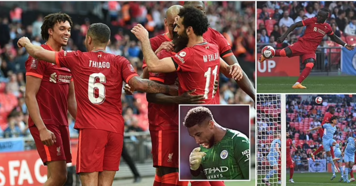 Thủ môn sai lầm ngớ ngẩn, Man City ngậm ngùi để Liverpool vào chung kết FA Cup