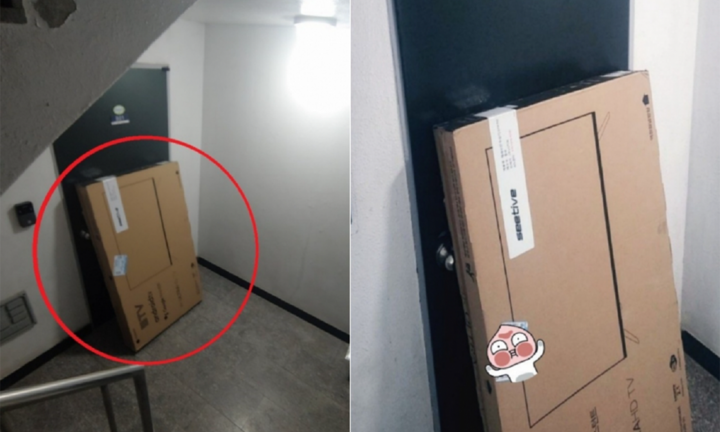 Đặt mua tivi qua mạng, anh chàng bức xúc khi thấy sản phẩm giao đến